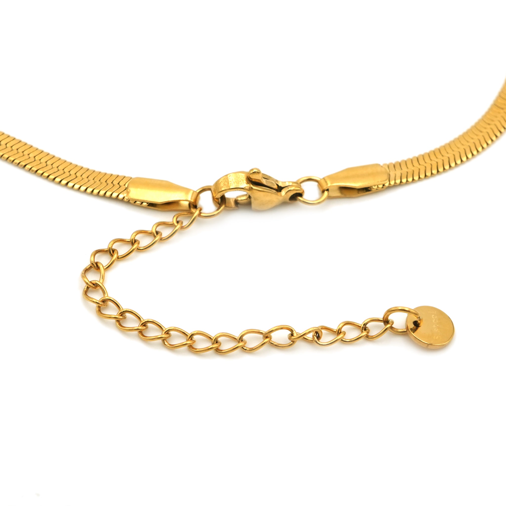Bracciale con Cuore in Acciaio Inossidabile