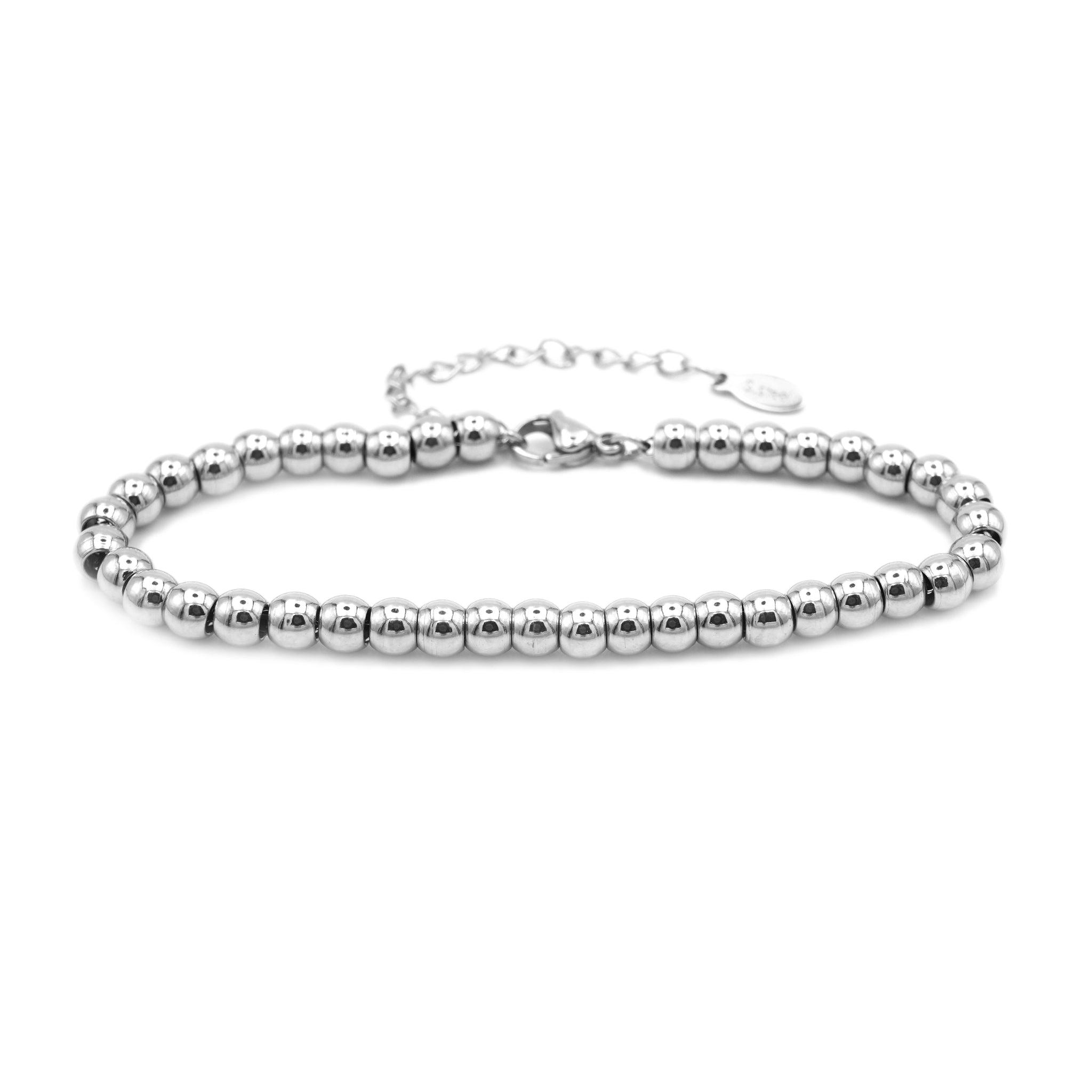 Braccialetto a Sfere in Acciaio Inossidabile