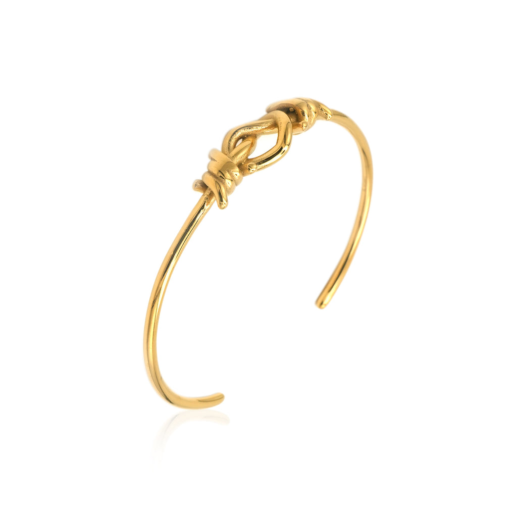 Bracciale Nodo d'Amore In Acciaio Inossidabile