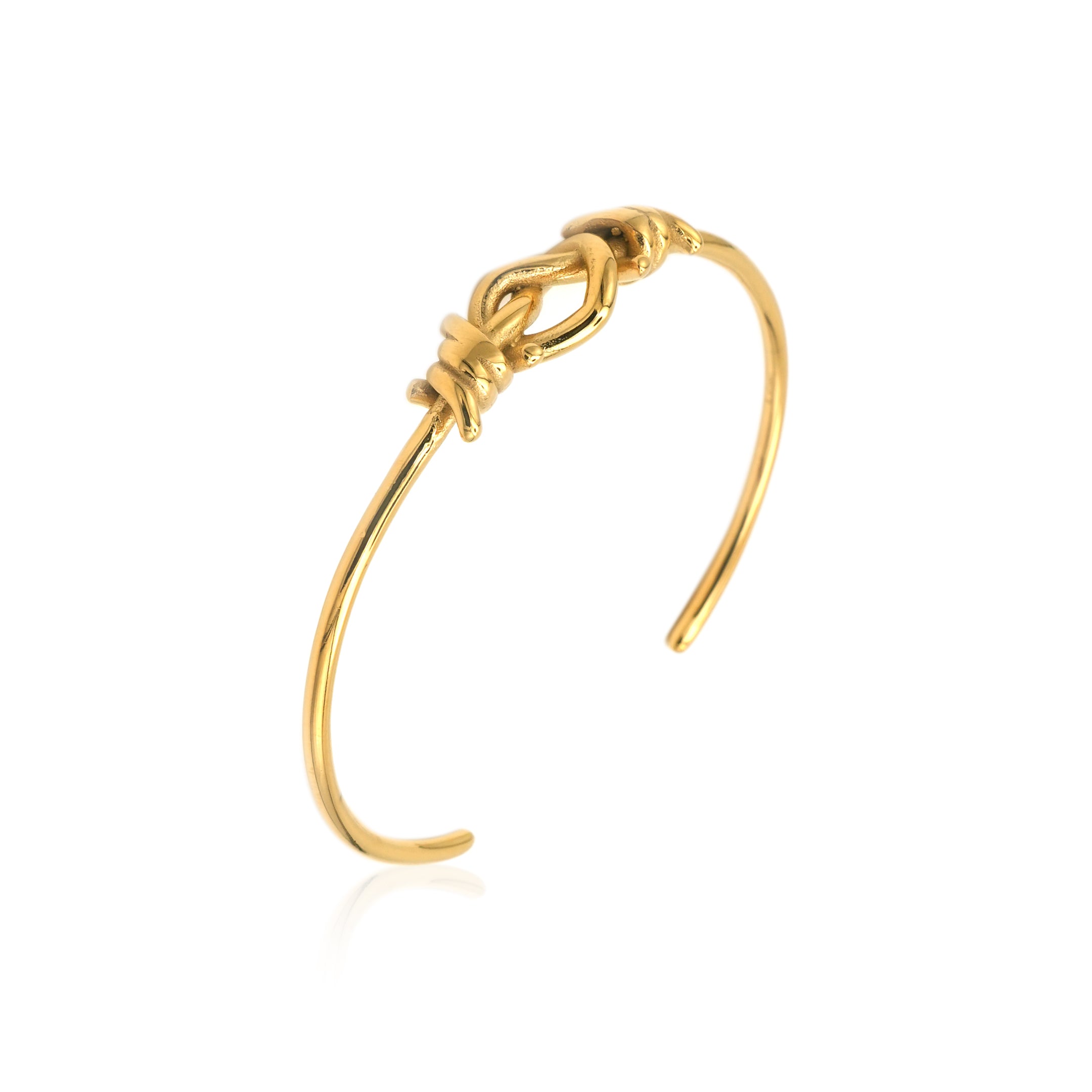Bracciale Nodo d'Amore In Acciaio Inossidabile