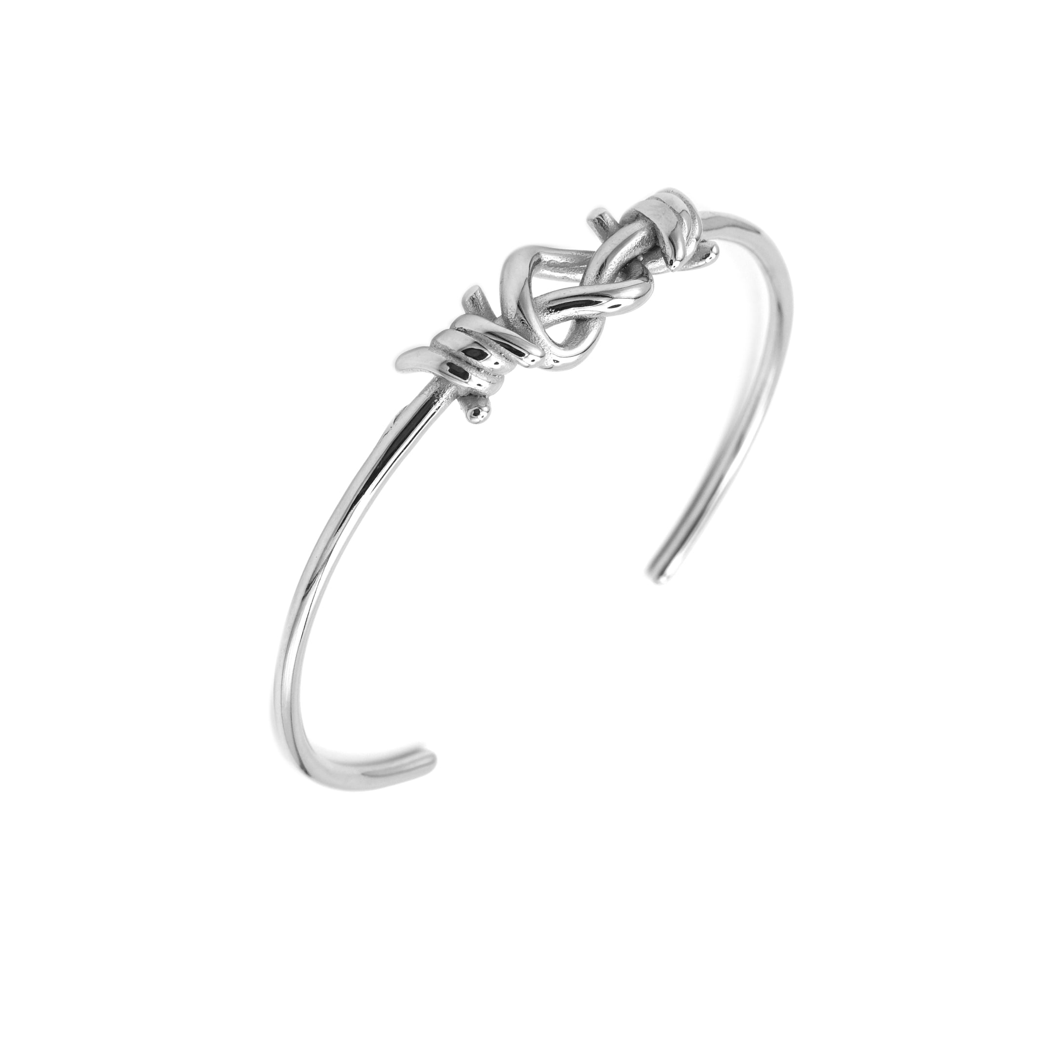 Bracciale Nodo d'Amore In Acciaio Inossidabile