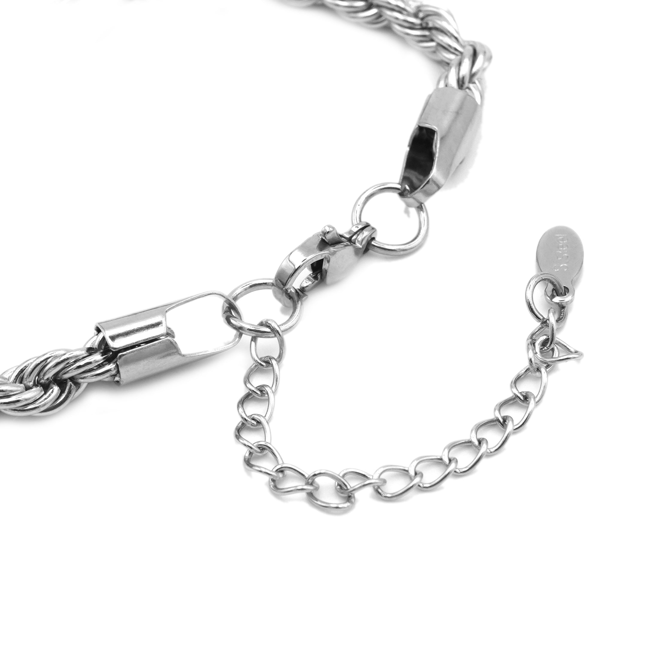 Bracciale Torchon in Acciaio Inossidabile