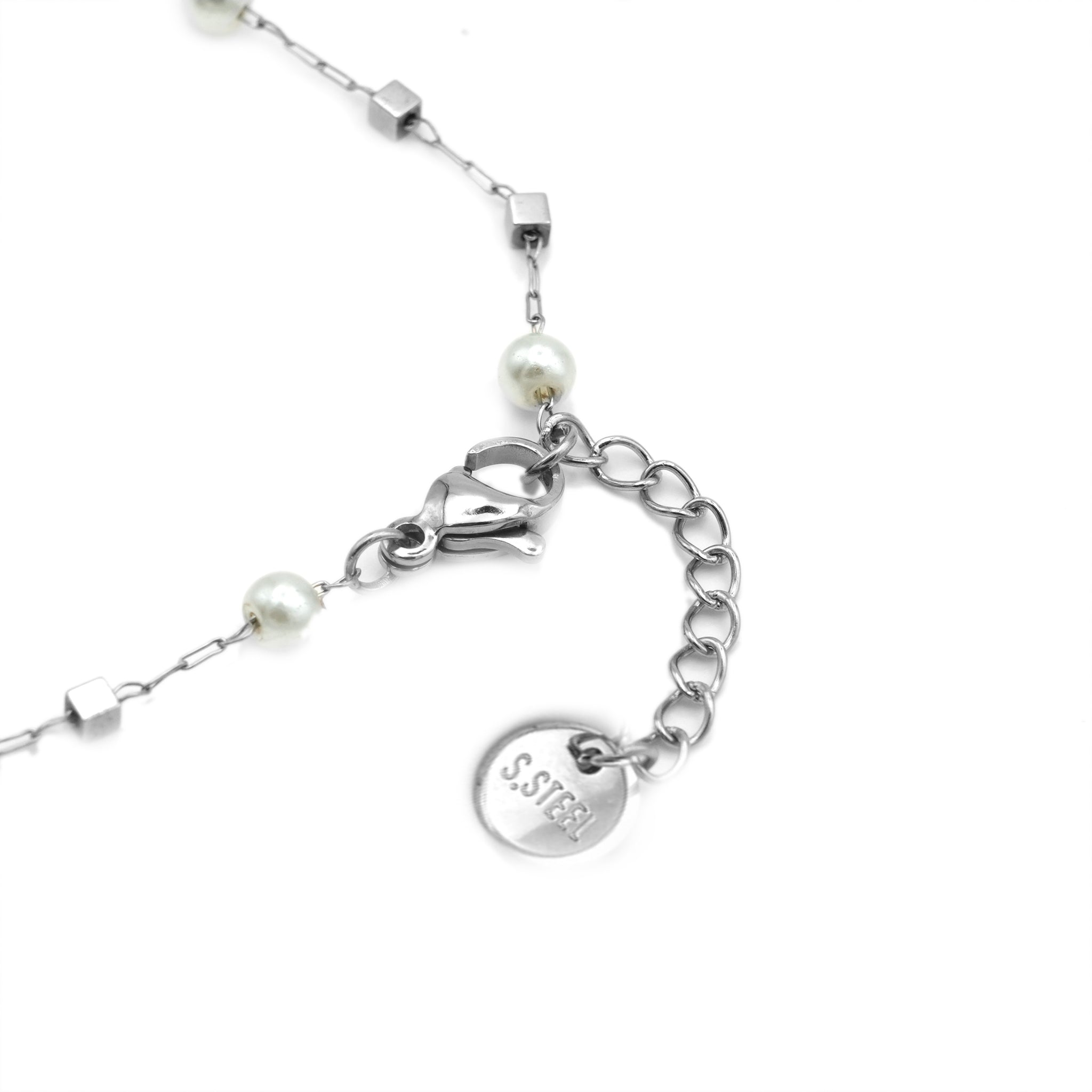 Bracciale con Ciondoli a Stella in Acciaio Inossidabile