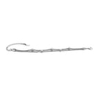 Bracciale Doppia Catena Snake con Sfere In Acciaio Inossidabile