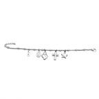 Bracciale "Spiritual Mix" con Charm e Sfere In Acciaio Inossidabile