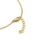 Bracciale Stella Radiante con Pavé e Punto Luce In Acciaio Inossidabile