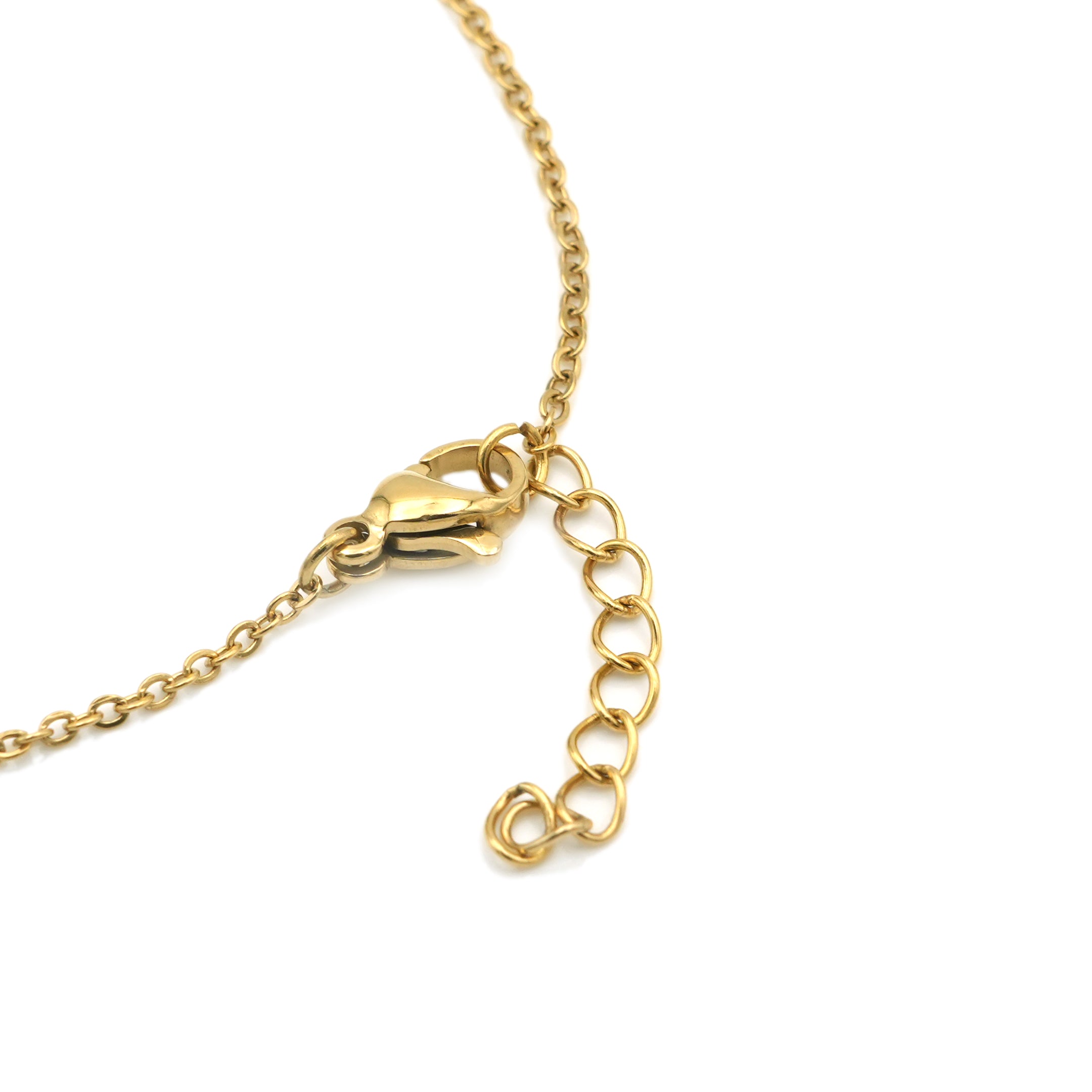 Bracciale Stella Radiante con Pavé e Punto Luce In Acciaio Inossidabile