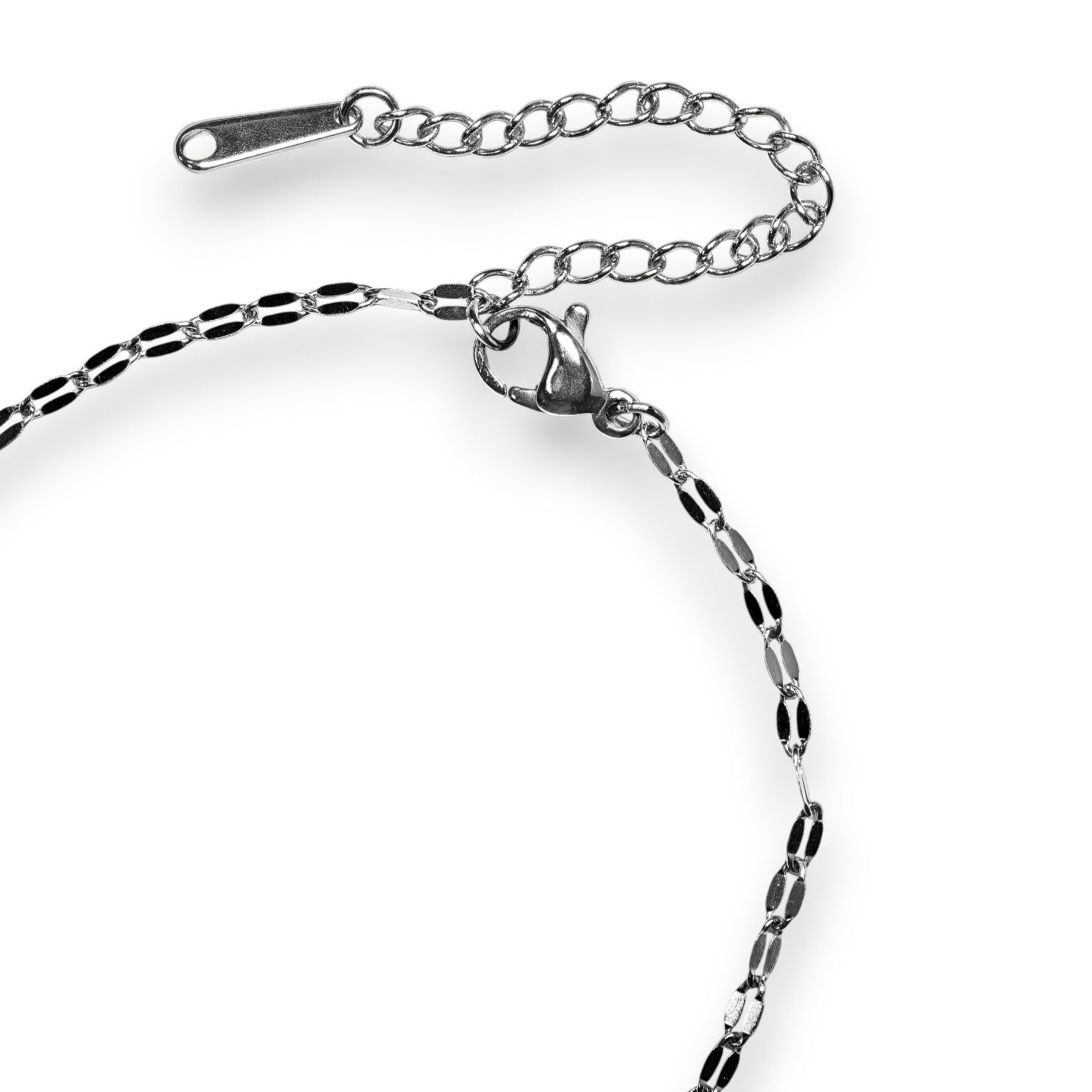 Bracciale Baciamano Catena Ovale Acciaio