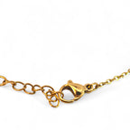 Bracciale con Cuori Contornati da Zirconi Luminosi In Acciaio Inossidabile