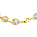 Bracciale Tennis Gocce di Luce In Acciaio Inossidabile