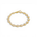 Bracciale Tennis Gocce di Luce In Acciaio Inossidabile
