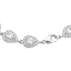 Bracciale Tennis Gocce di Luce In Acciaio Inossidabile