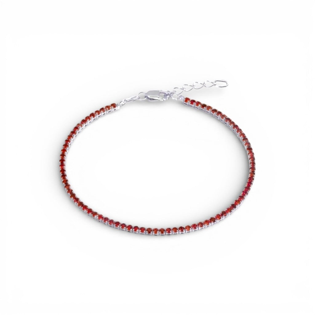 Bracciale Tennis In Argento 925