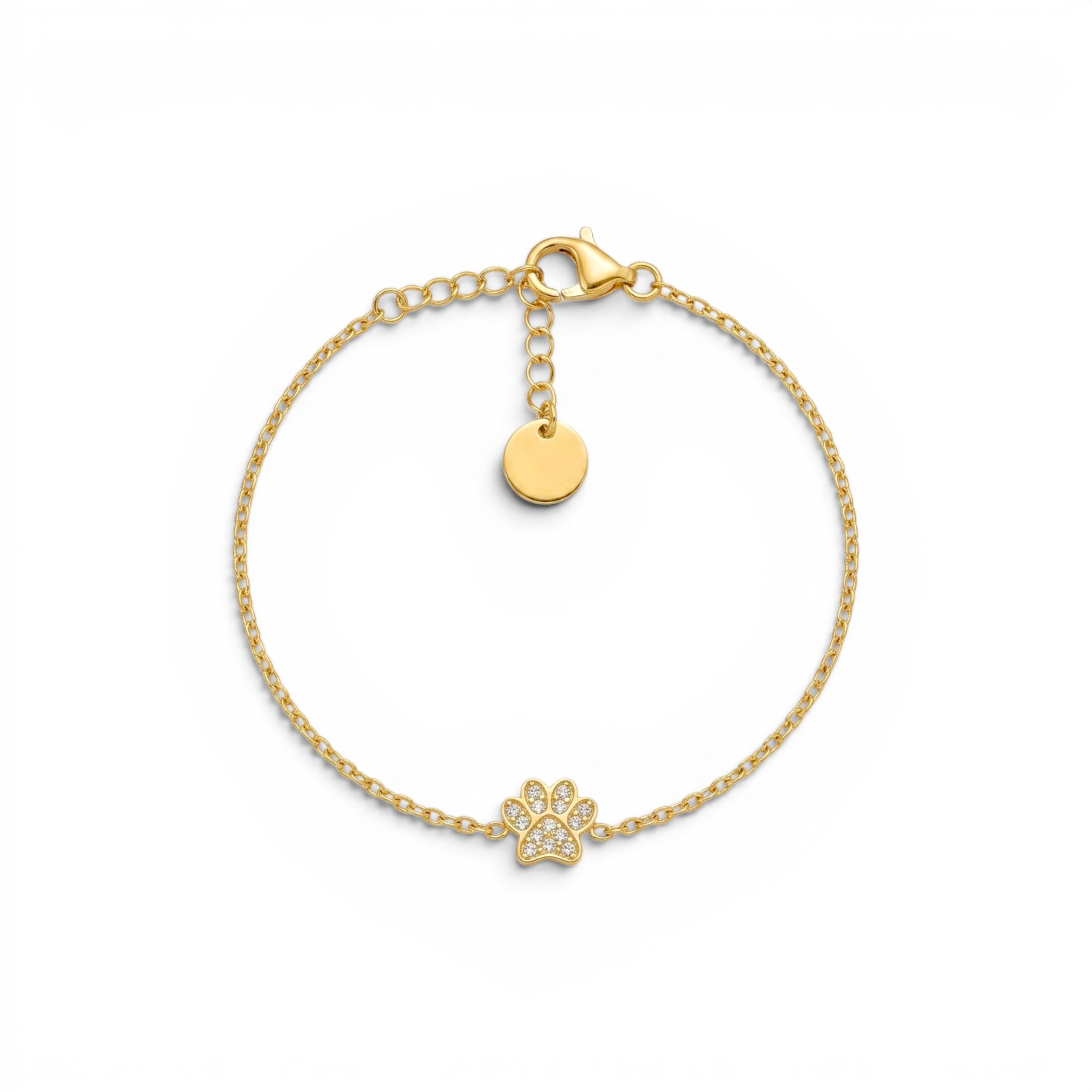 Bracciale Zampa In Acciaio Inossidabile