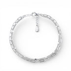 Bracciale Dual Harmony a Doppia Fascia In Argento 925