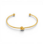 Bracciale Torchon Nodo In Acciaio Inossidabile