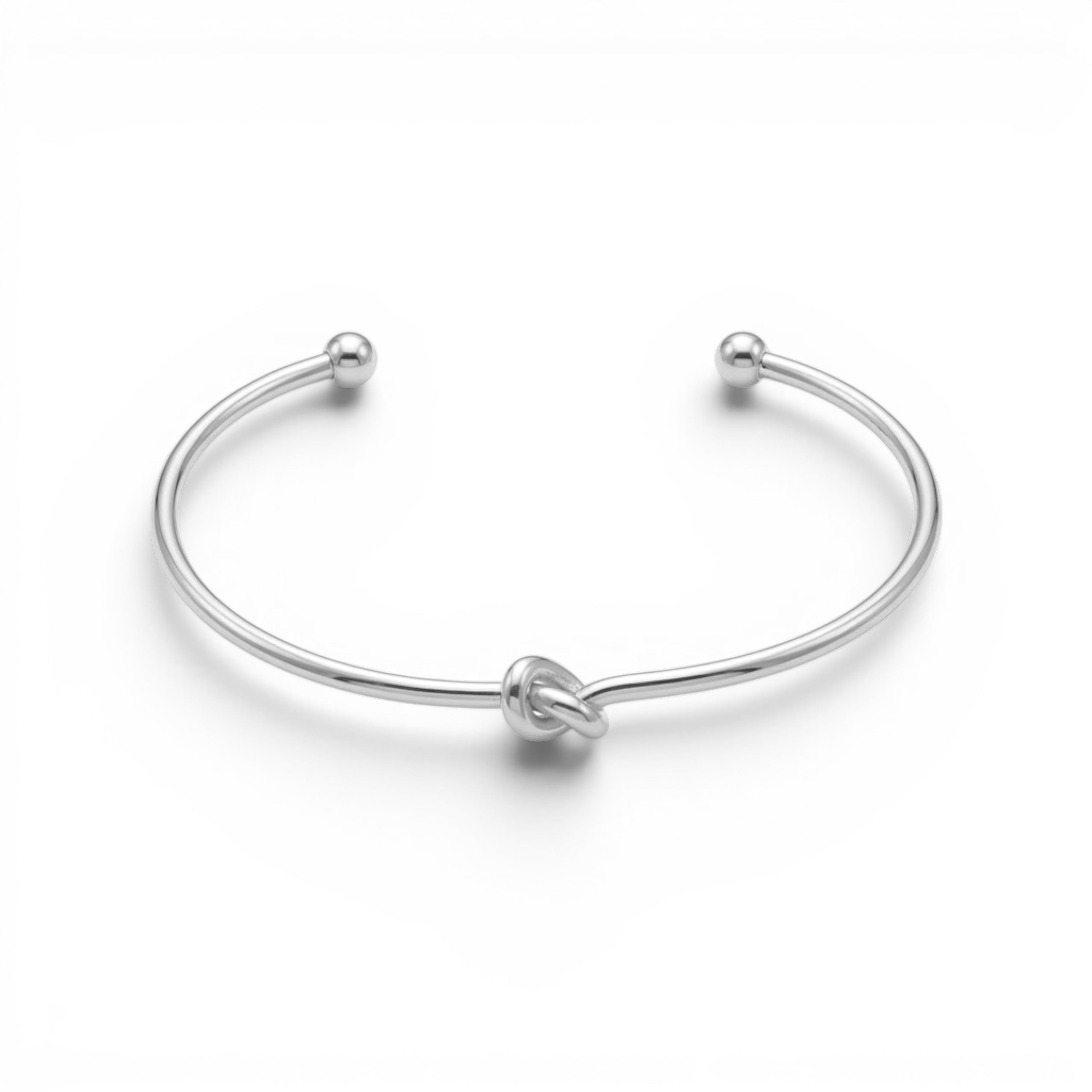 Bracciale Torchon Nodo In Acciaio Inossidabile