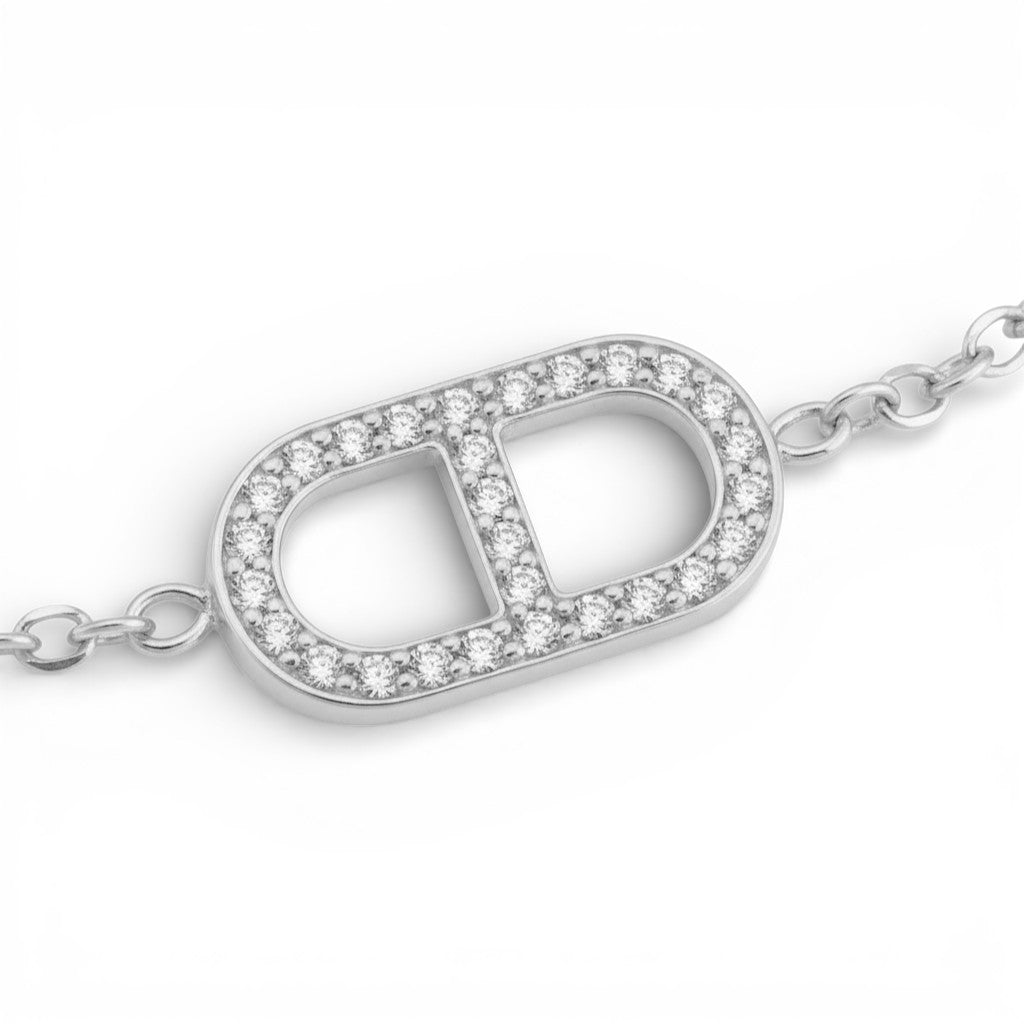 Bracciale con Maglie Marina In Acciaio Inossidabile