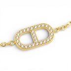 Bracciale con Maglie Marina In Acciaio Inossidabile
