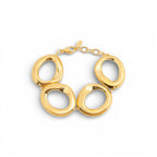 Bracciale a Maglie Ovali In Acciaio Inossidabile