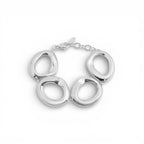 Bracciale a Maglie Ovali In Acciaio Inossidabile