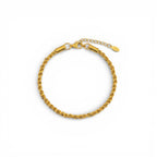 Bracciale Catena a Corda In Acciaio Inossidabile