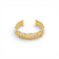 Bracciale Rigido Multifilo con Sfere In Acciaio Inossidabile