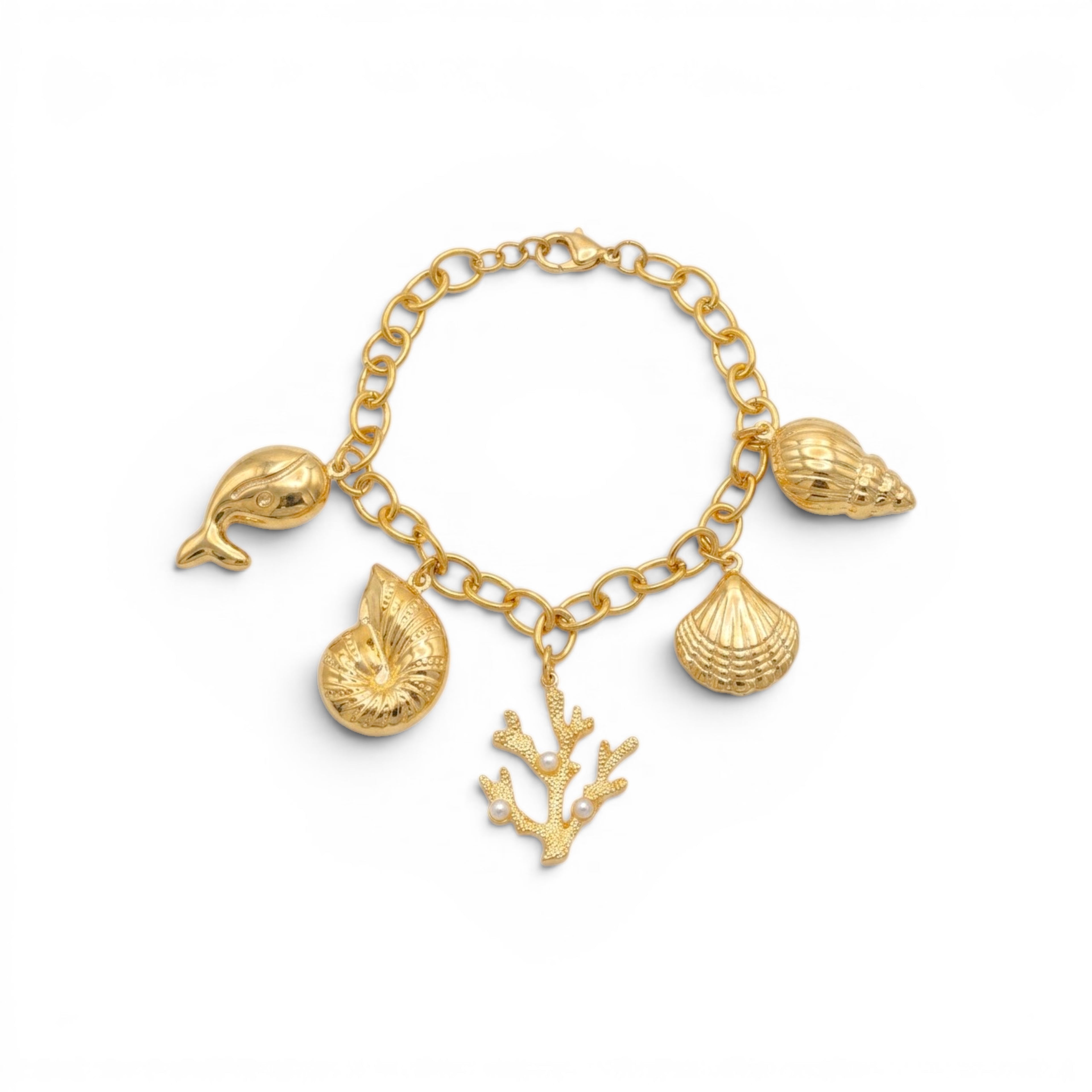 Bracciale Marine Charm In Acciaio Inossidabile