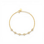 Bracciale Giro di Cuori in Pavé in Argento 925