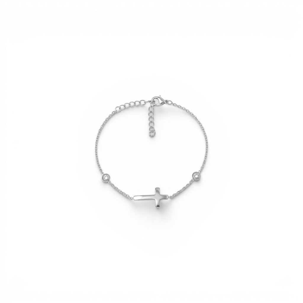Bracciale Catena Croce In Acciaio Inossidabile