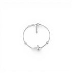 Bracciale Catena Croce In Acciaio Inossidabile