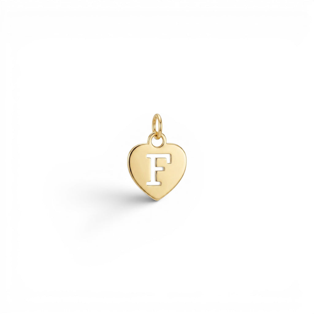 Ciondolo Cuore Iniziale In Argento 925