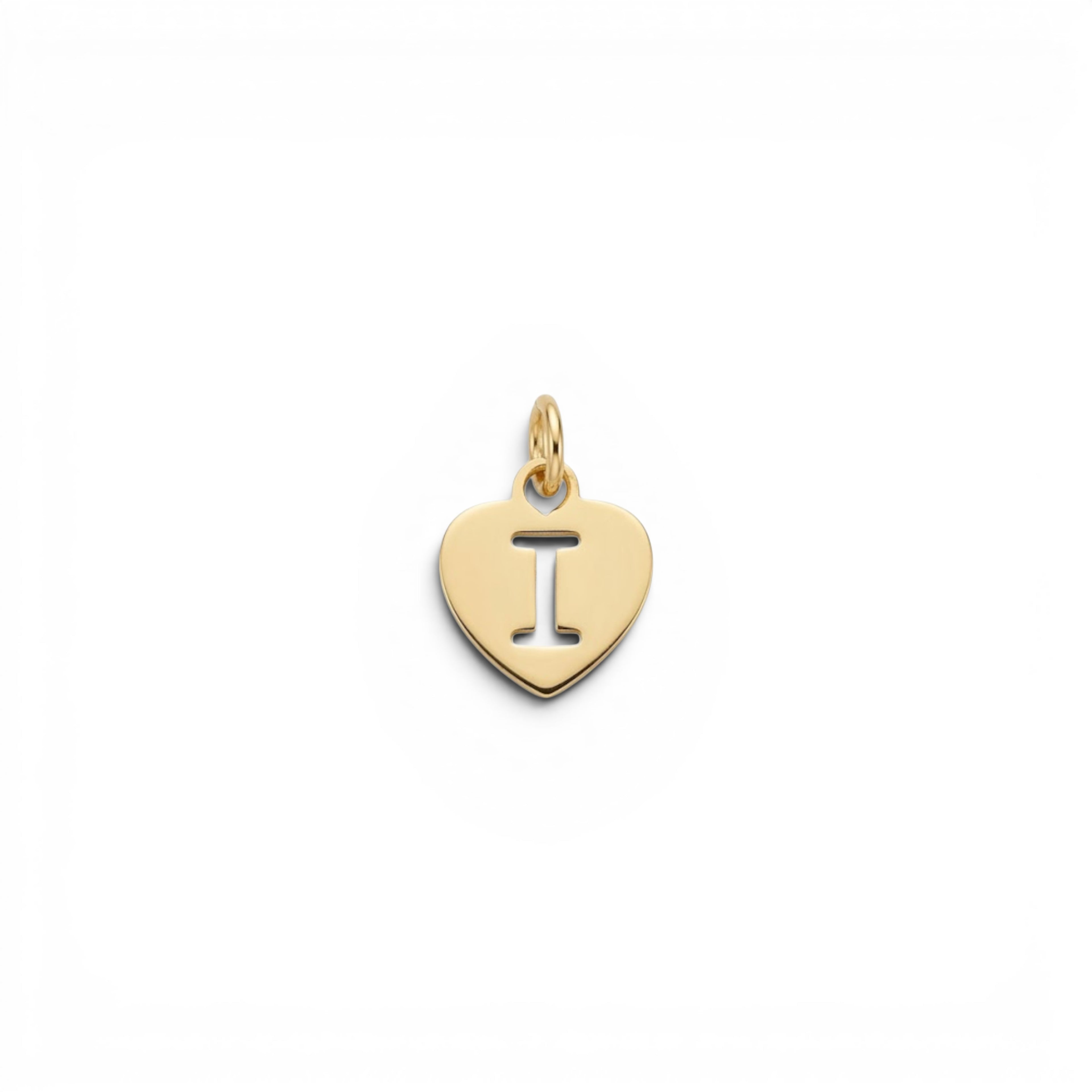 Ciondolo Cuore Iniziale In Argento 925