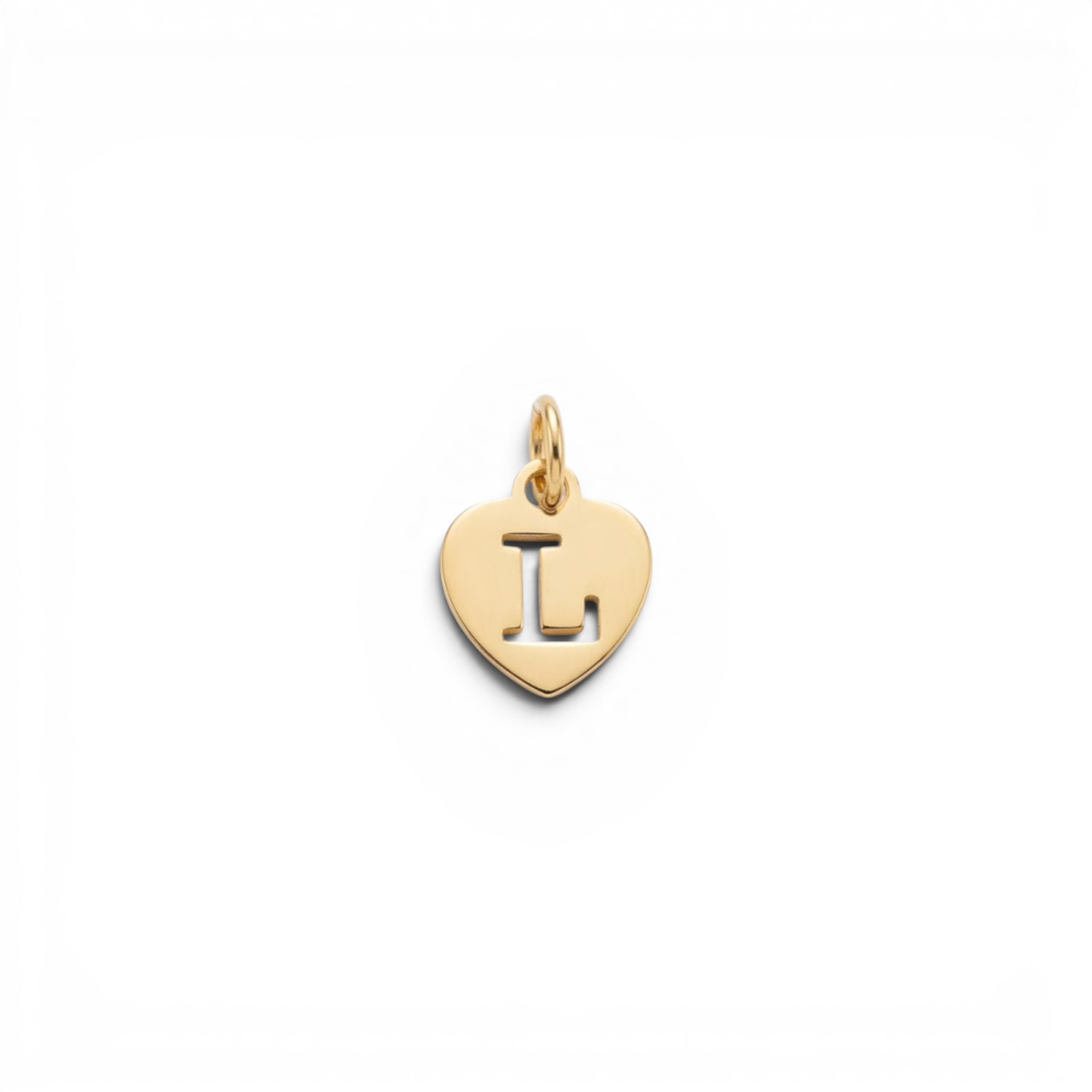 Ciondolo Cuore Iniziale In Argento 925