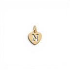 Ciondolo Cuore Iniziale In Argento 925