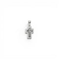 Ciondolo Croce con Zirconi In Argento 925