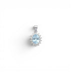 Ciondolo Ovale Kate con Zirconi In Argento 925