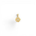 Ciondolo Girasole con Zirconi In Argento 925