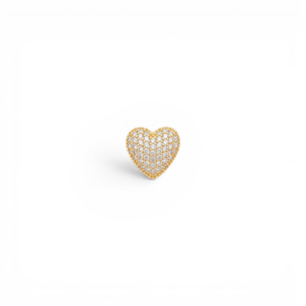 Ciondolo Mini Cuore Pavé