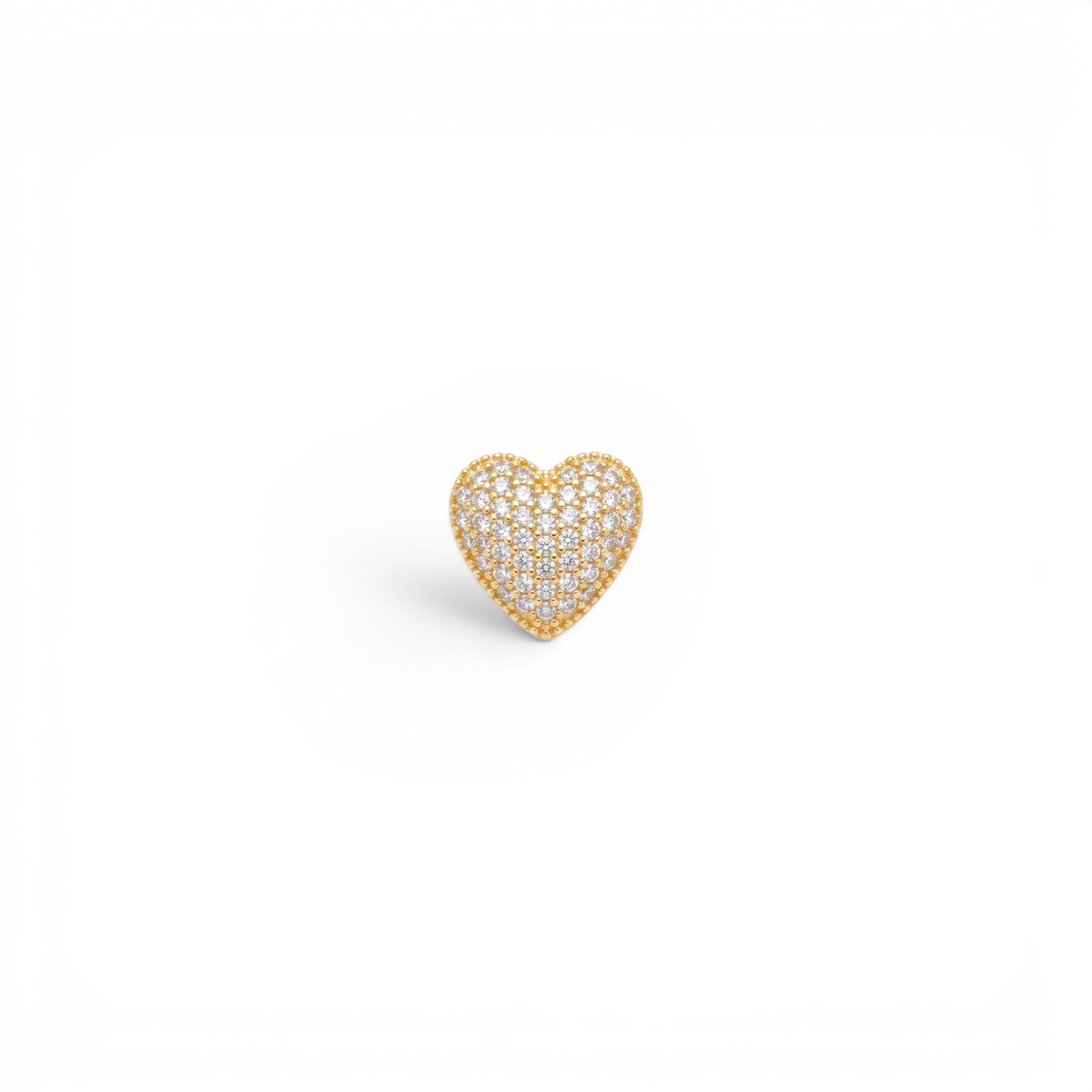 Ciondolo Mini Cuore Pavé