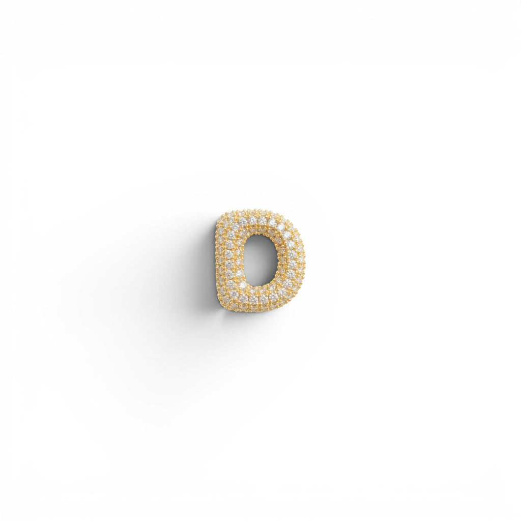 Ciondolo Lettera Mini Bubble