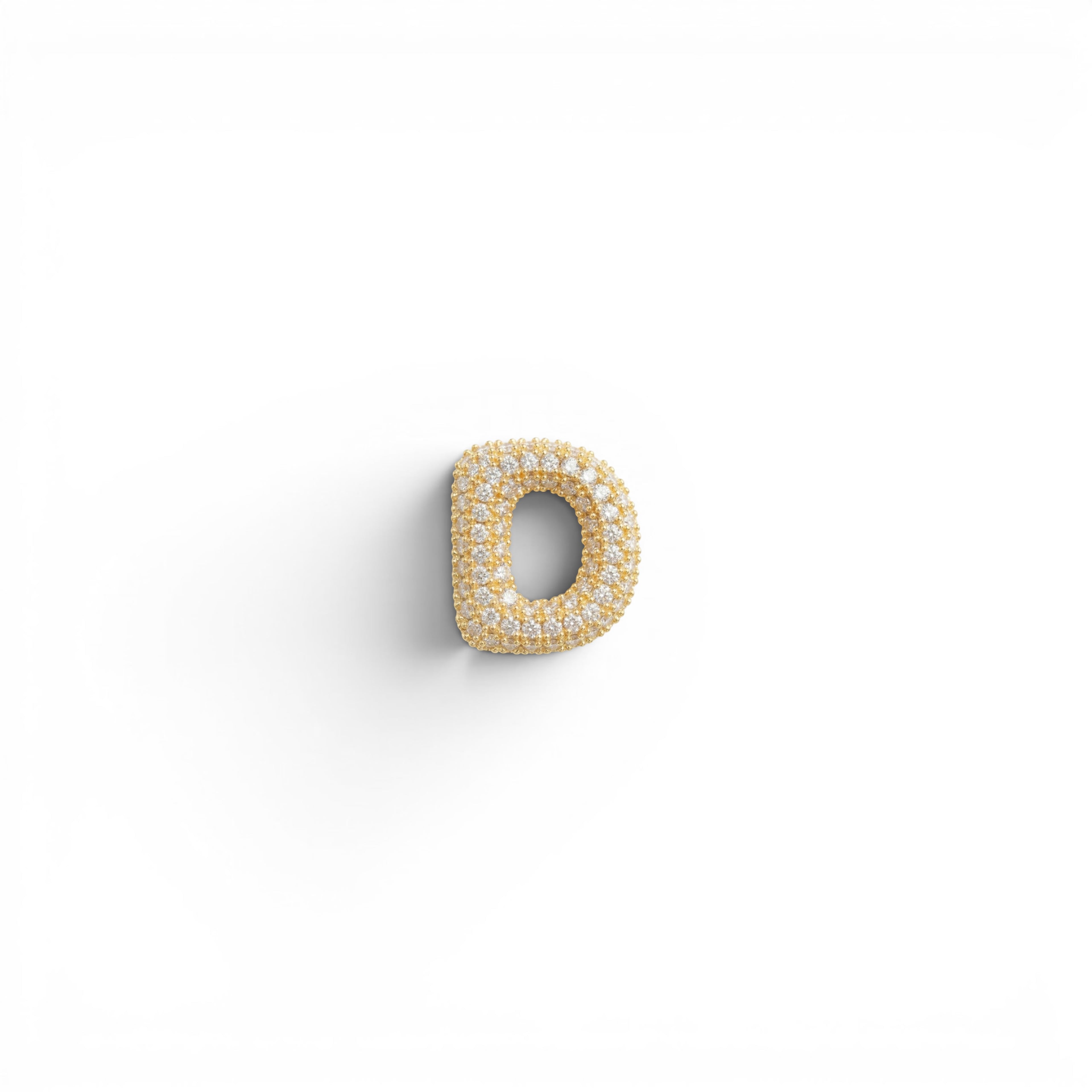Ciondolo Lettera Mini Bubble