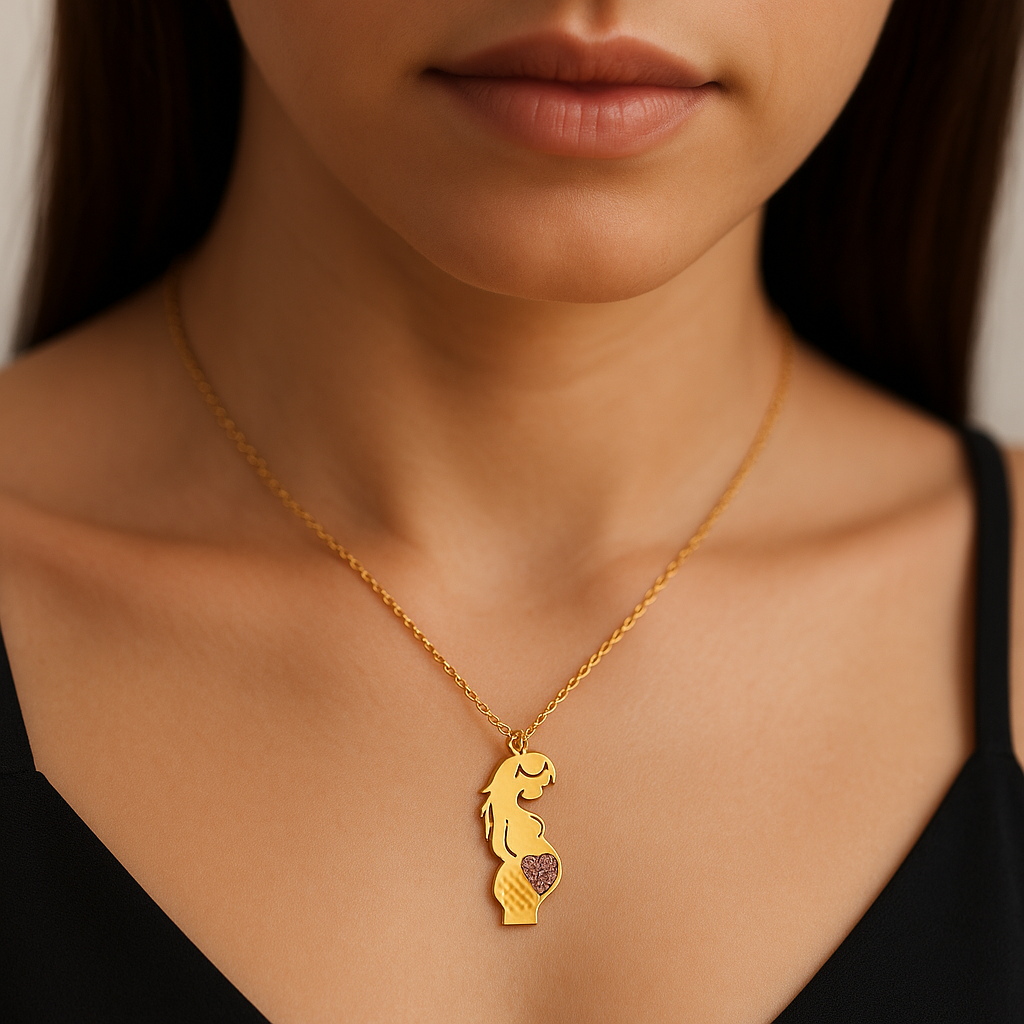 Collana Dolce Maternità in Acciaio