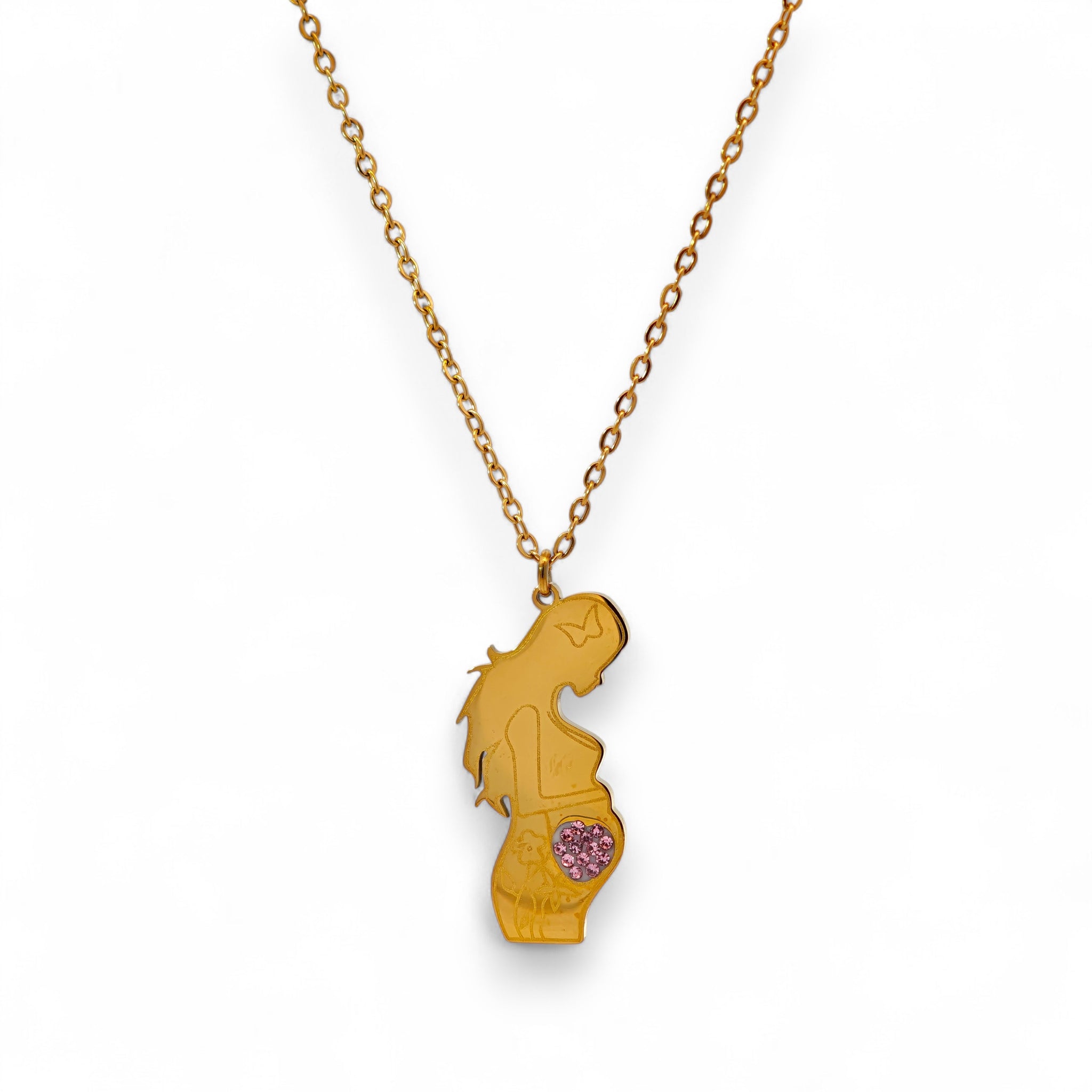 Collana Dolce Maternità in Acciaio