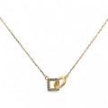Collana Argento Nodo Geometrico