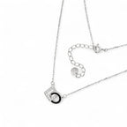 Collana Argento Nodo Geometrico