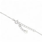 Collana in Argento con Pendente Rettangolare