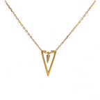 Collana Triangle in Argento 925
