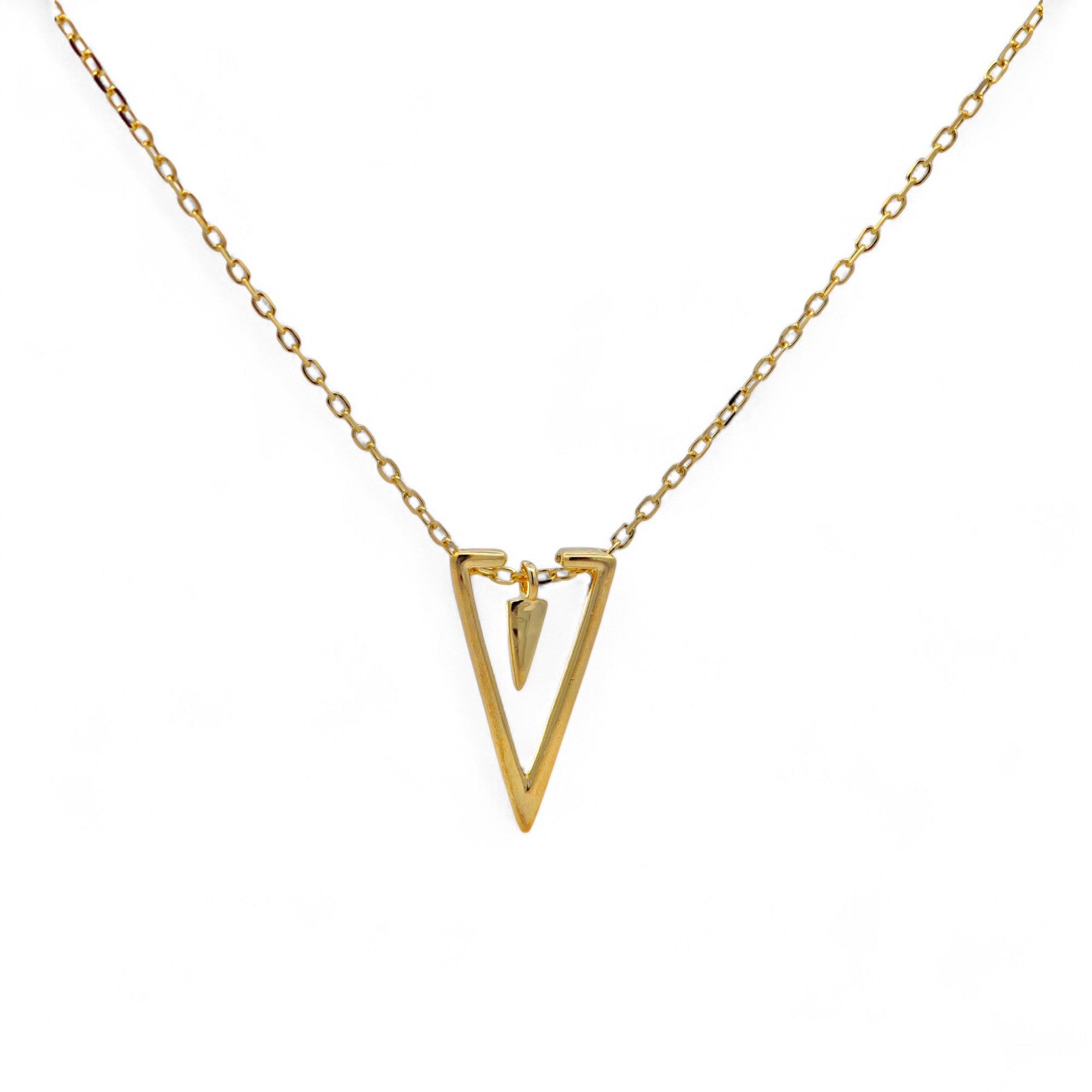 Collana Triangle in Argento 925