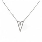 Collana Triangle in Argento 925